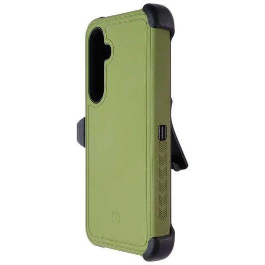 MyBat Pro Maverick Series Case/Holster for Samsung Galaxy S24+ (Plus) - Green Cell Phone - Cases, Covers & Skins MyBat Pro - Simple Cell Bulk Wholesale Pricing - USA Seller
