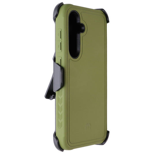 MyBat Pro Maverick Series Case/Holster for Samsung Galaxy S24+ (Plus) - Green Cell Phone - Cases, Covers & Skins MyBat Pro - Simple Cell Bulk Wholesale Pricing - USA Seller