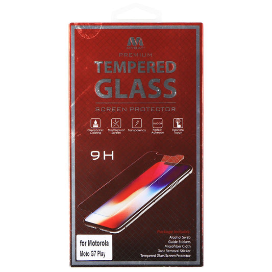 MyBat Premium Tempered Glass Screen Protector for Motorola Moto G7 Play - Clear Cell Phone - Screen Protectors MyBat    - Simple Cell Bulk Wholesale Pricing - USA Seller