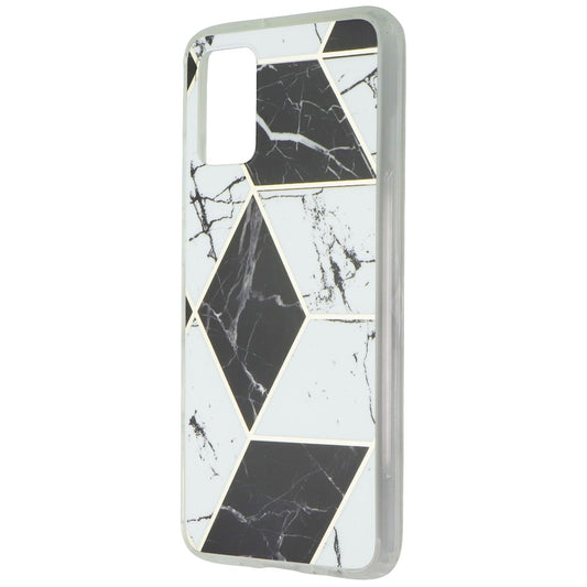 MyBat Fusion Series Case for Samsung Galaxy A02s - Electroplated Black Marbling Cell Phone - Cases, Covers & Skins MyBat - Simple Cell Bulk Wholesale Pricing - USA Seller