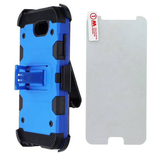 MyBat 3-in-1 Storm Tank Hybrid Case & Holster for Samsung Galaxy J3 2017 - Blue Cell Phone - Cases, Covers & Skins MyBat - Simple Cell Bulk Wholesale Pricing - USA Seller