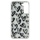 MyBat Pro Mood Series Case for Samsung Galaxy (S22+) - Black Hearts/Clear