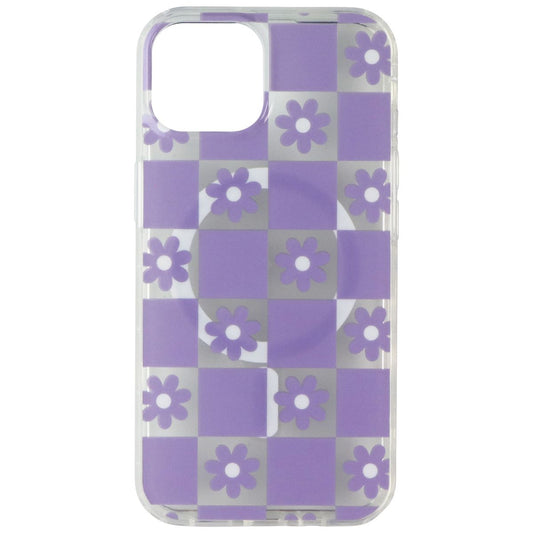Mybat Pro Mood Series Case for MagSafe for Apple iPhone 14 - Retro Purple Floral Cell Phone - Cases, Covers & Skins MyBat Pro - Simple Cell Bulk Wholesale Pricing - USA Seller