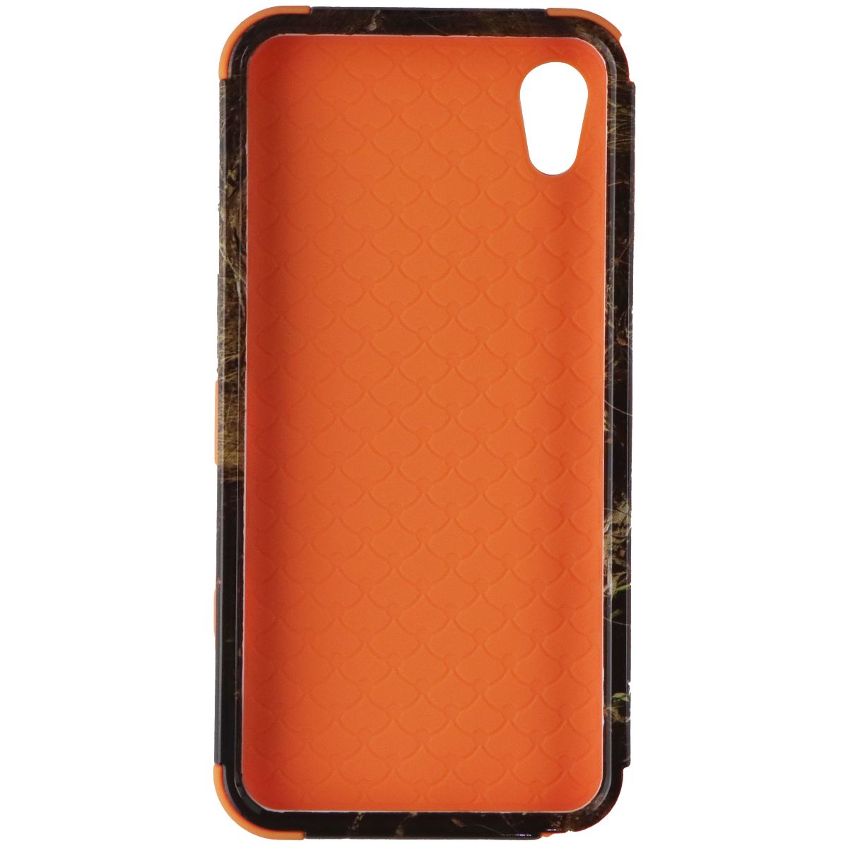 MyBat Tuff Hybrid Series Case for Motorola Moto E6 - Camo/Orange Cell Phone - Cases, Covers & Skins MyBat - Simple Cell Bulk Wholesale Pricing - USA Seller