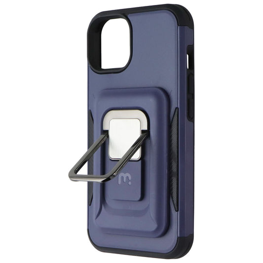 MyBat Pro Stealth MagKick Kickstand Case for Apple iPhone 14 - Blue/Black
