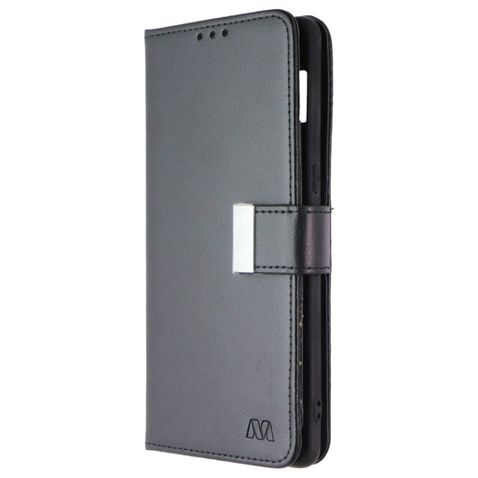 MyBat MyJacket Wallet Series Case for Google Pixel 7 Pro - Black Leather Cell Phone - Cases, Covers & Skins MyBat - Simple Cell Bulk Wholesale Pricing - USA Seller