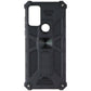 MyBat Sturdy Hybrid Case with Kickstand for Motorola Moto G Play (2023) - Black