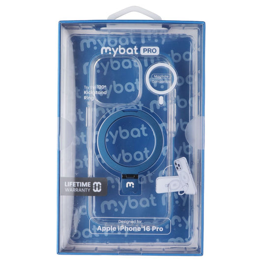 MyBat Pro Lure Series Kickstand Case for MagSafe for Apple iPhone 16 Pro - Blue Cell Phone - Cases, Covers & Skins MyBat Pro - Simple Cell Bulk Wholesale Pricing - USA Seller