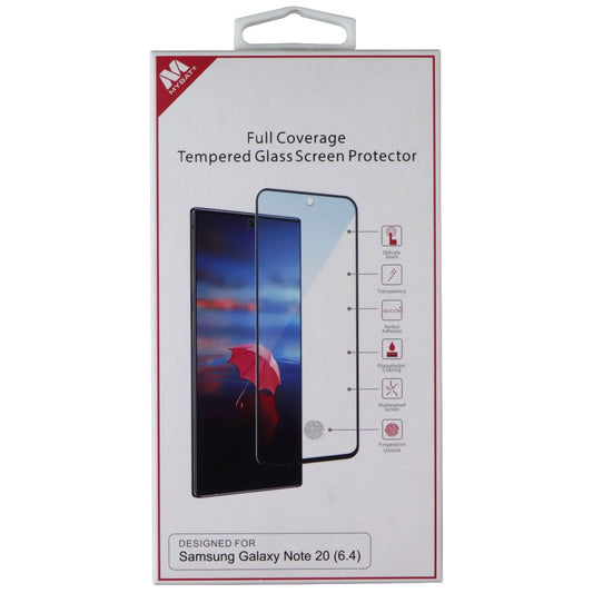 MyBat Full Coverage Tempered Glass for Samsung Galaxy Note 20 (6.4) - Clear Cell Phone - Screen Protectors MyBat - Simple Cell Bulk Wholesale Pricing - USA Seller