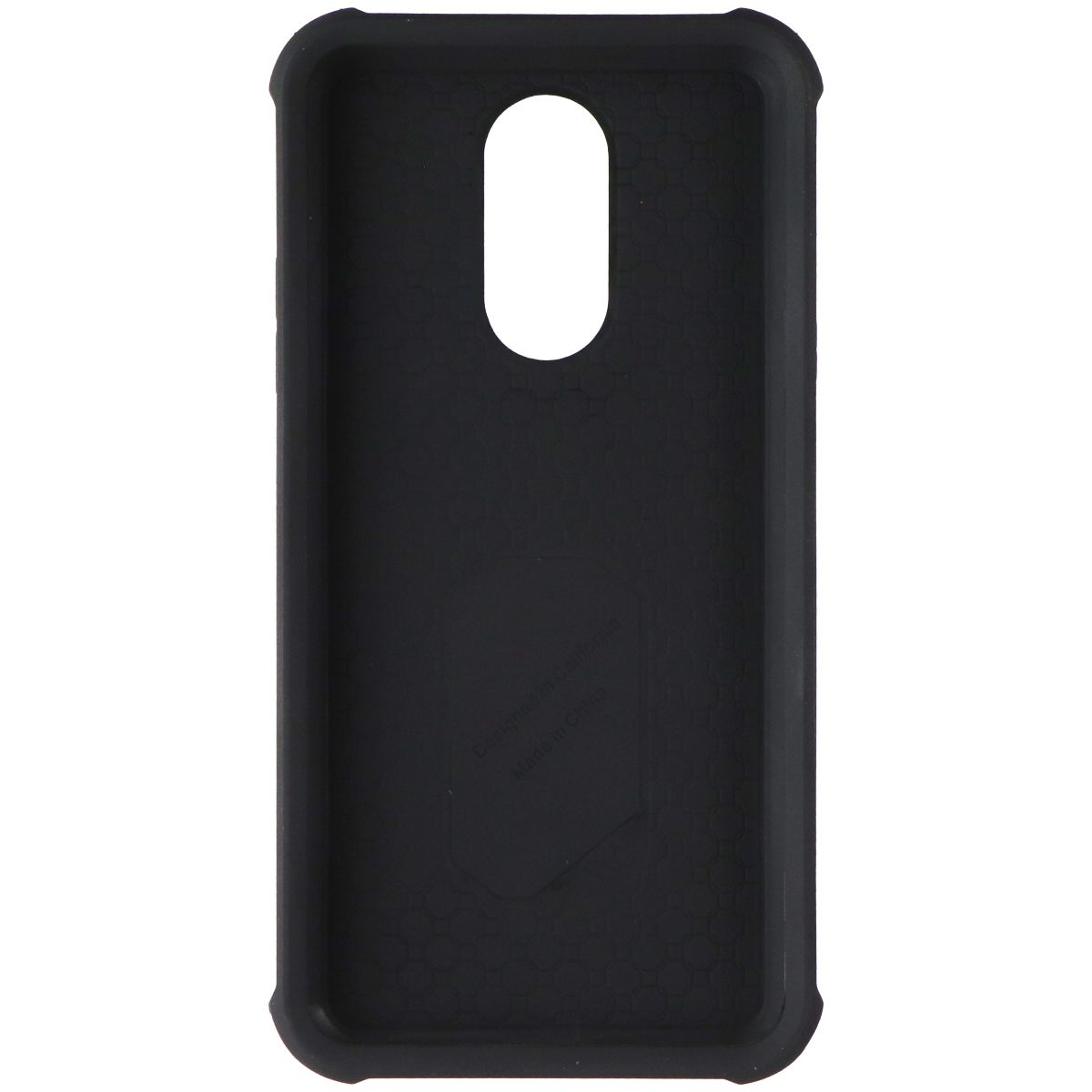 Mybat Premium Rugged Non-Slip Case with Kickstand for LG Stylo 5 - Black Cell Phone - Cases, Covers & Skins MyBat - Simple Cell Bulk Wholesale Pricing - USA Seller