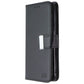 Mybat MyJacket Wallet Case for Samsung Galaxy S22 - Black Leather Cell Phone - Cases, Covers & Skins MyBat - Simple Cell Bulk Wholesale Pricing - USA Seller