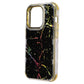 MyBat Pro Tuff Series Case for Apple iPhone 14 Pro - Black Marbling / Gold Cell Phone - Cases, Covers & Skins MyBat Pro - Simple Cell Bulk Wholesale Pricing - USA Seller