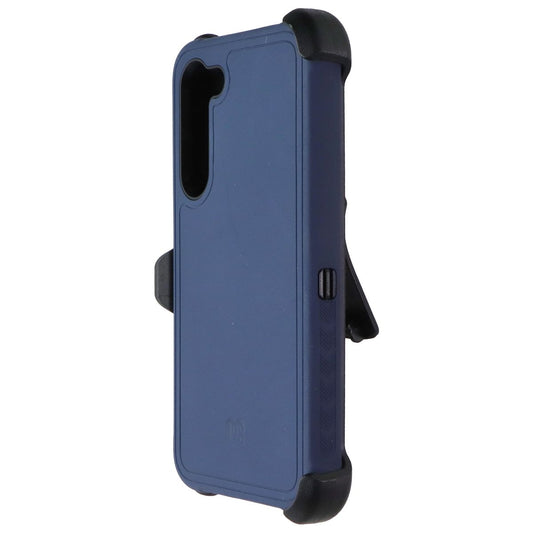 MyBat Pro Maverick Series Case + Holster for Samsung Galaxy S23+ (Plus) - Blue Cell Phone - Cases, Covers & Skins MyBat Pro - Simple Cell Bulk Wholesale Pricing - USA Seller