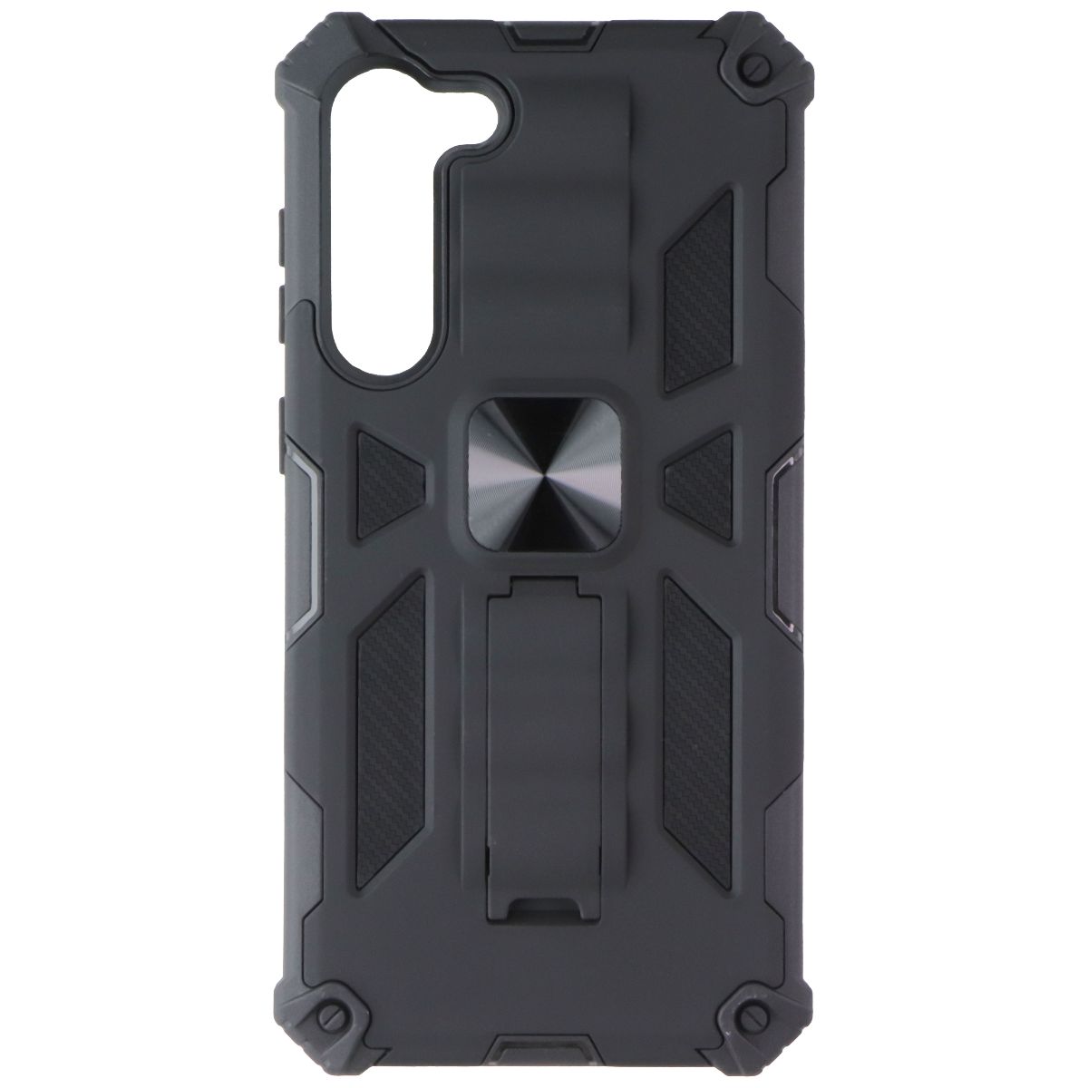 MyBat Rugged Kickstand Case for Samsung Galaxy S23 Plus - Black