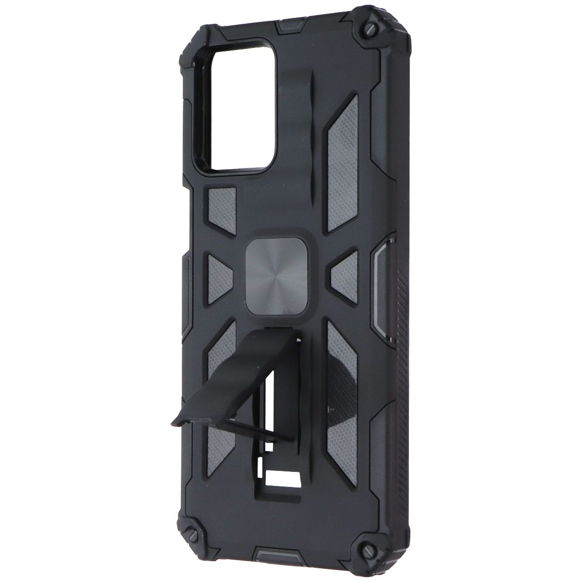 MyBat Sturdy Hybrid Case with Kickstand for Motorola Moto G 5G (2023) - Black Cell Phone - Cases, Covers & Skins MyBat - Simple Cell Bulk Wholesale Pricing - USA Seller