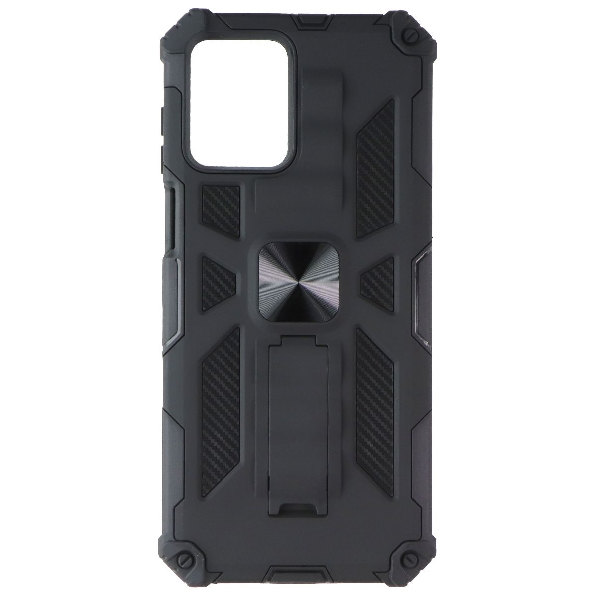MyBat Sturdy Hybrid Case with Kickstand for Motorola Moto G 5G (2023) - Black Cell Phone - Cases, Covers & Skins MyBat - Simple Cell Bulk Wholesale Pricing - USA Seller