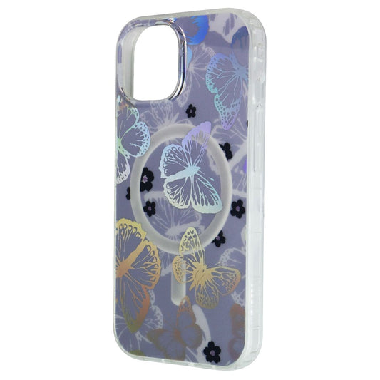 MyBat Pro Mood Series Case for MagSafe for iPhone 15 Plus - Social Butterfly Cell Phone - Cases, Covers & Skins MyBat Pro - Simple Cell Bulk Wholesale Pricing - USA Seller