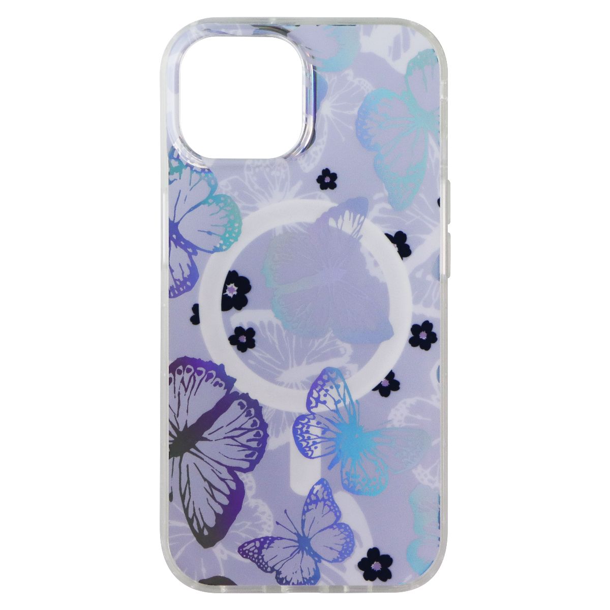 MyBat Pro Mood Series Case for MagSafe for iPhone 15 Plus - Social Butterfly Cell Phone - Cases, Covers & Skins MyBat Pro - Simple Cell Bulk Wholesale Pricing - USA Seller