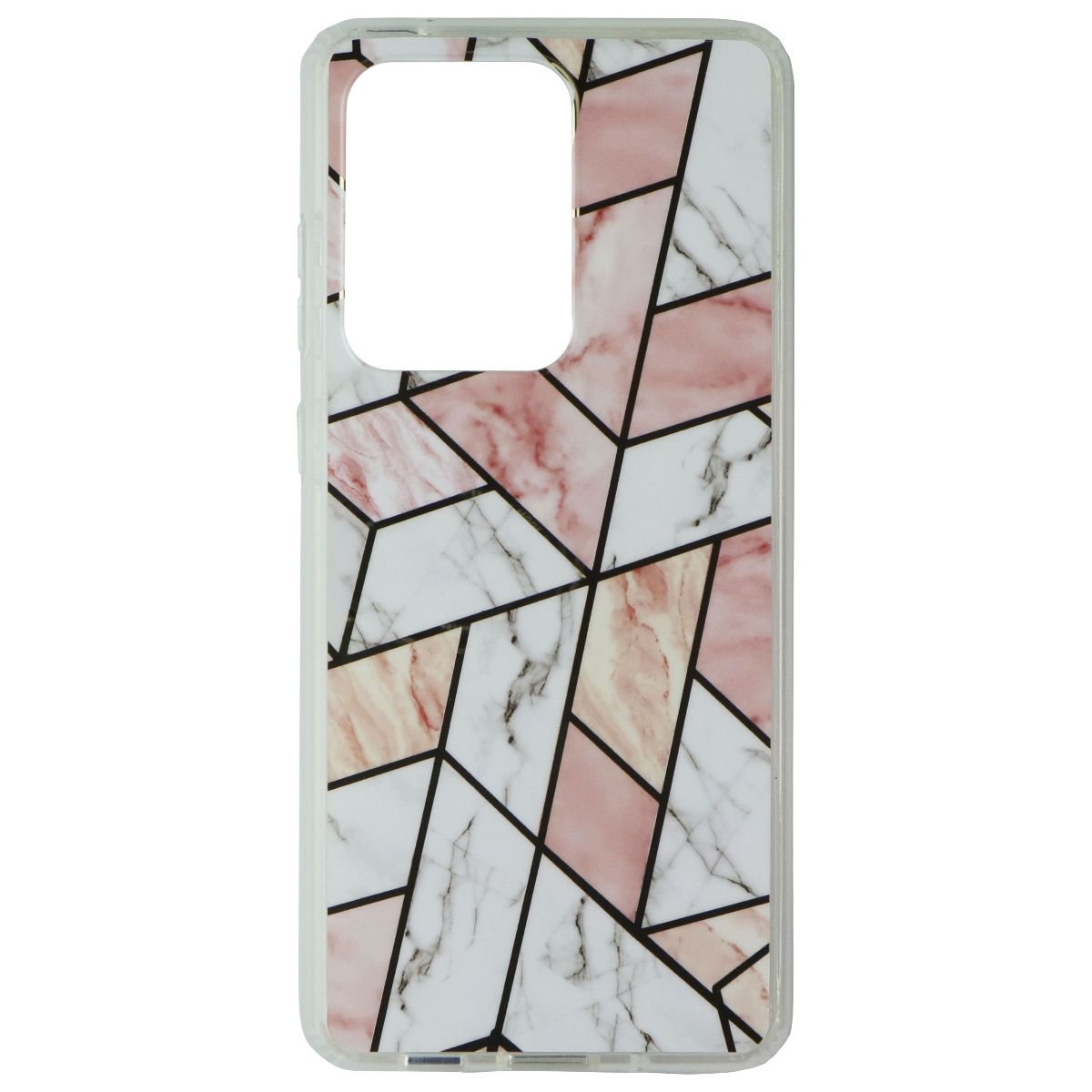 Mybat Premium Dual Layered Case for Samsung Galaxy S20 Ultra - Pink Marble Cell Phone - Cases, Covers & Skins MyBat - Simple Cell Bulk Wholesale Pricing - USA Seller