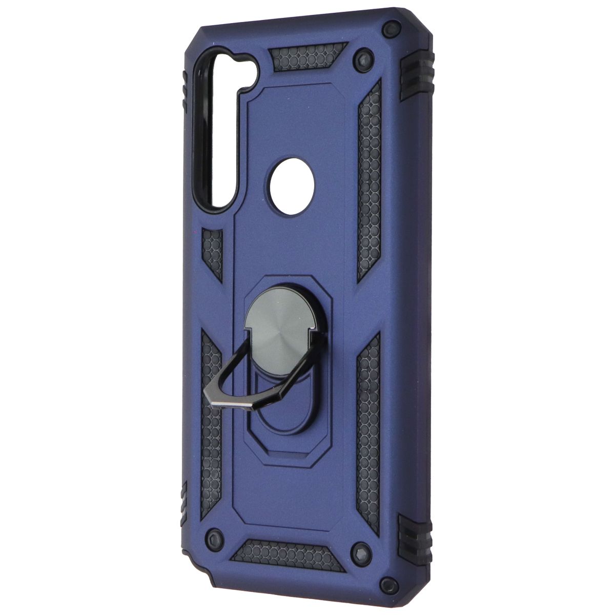 Mybat Premium Case w/ Ring Stand for Motorola Moto G Stylus - Blue / Black Cell Phone - Cases, Covers & Skins MyBat - Simple Cell Bulk Wholesale Pricing - USA Seller
