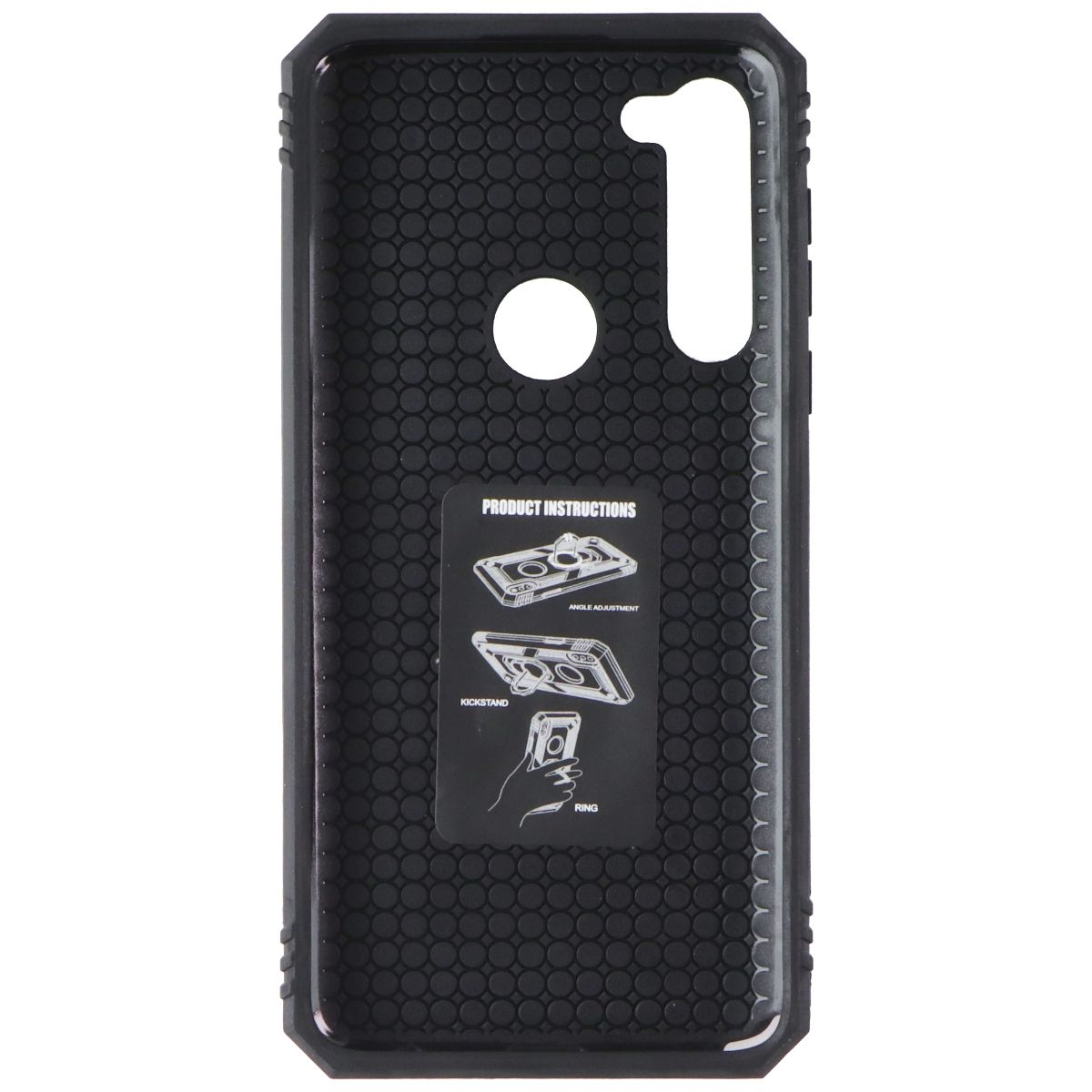 Mybat Premium Case w/ Ring Stand for Motorola Moto G Stylus - Blue / Black