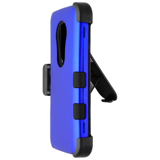 MyBat Dual Layer Case & Holster for Motorola Moto G6 Play - Blue/Black Cell Phone - Cases, Covers & Skins MyBat - Simple Cell Bulk Wholesale Pricing - USA Seller