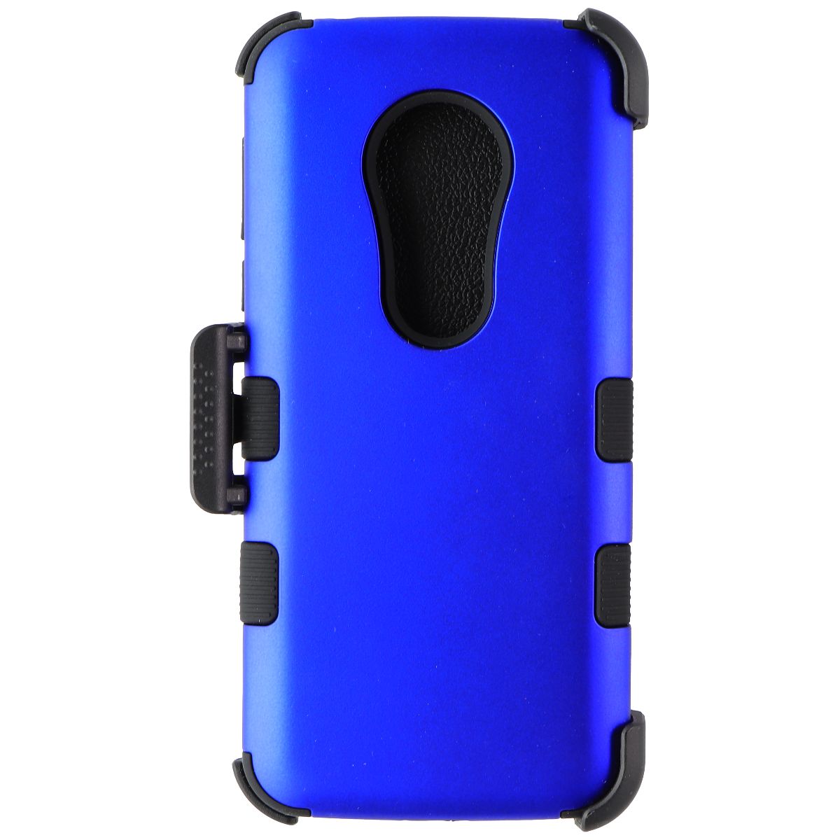 MyBat Dual Layer Case & Holster for Motorola Moto G6 Play - Blue/Black Cell Phone - Cases, Covers & Skins MyBat - Simple Cell Bulk Wholesale Pricing - USA Seller
