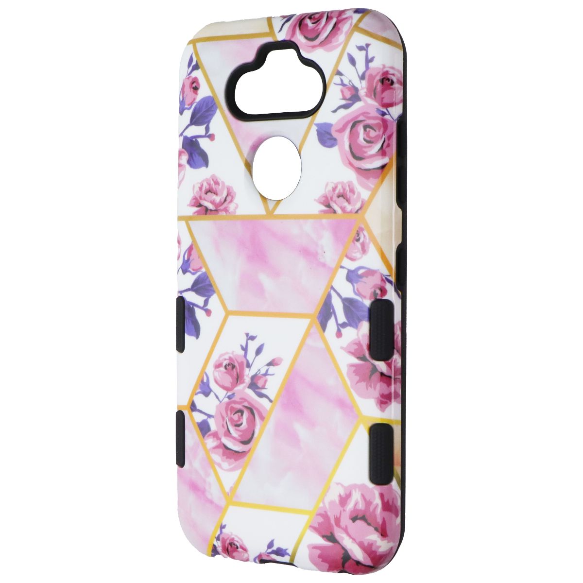 MyBat TUFF Dual Layer Case for LG K31 / Aristo 5 / Fortune 3 - Pink Geometric Cell Phone - Cases, Covers & Skins MyBat - Simple Cell Bulk Wholesale Pricing - USA Seller