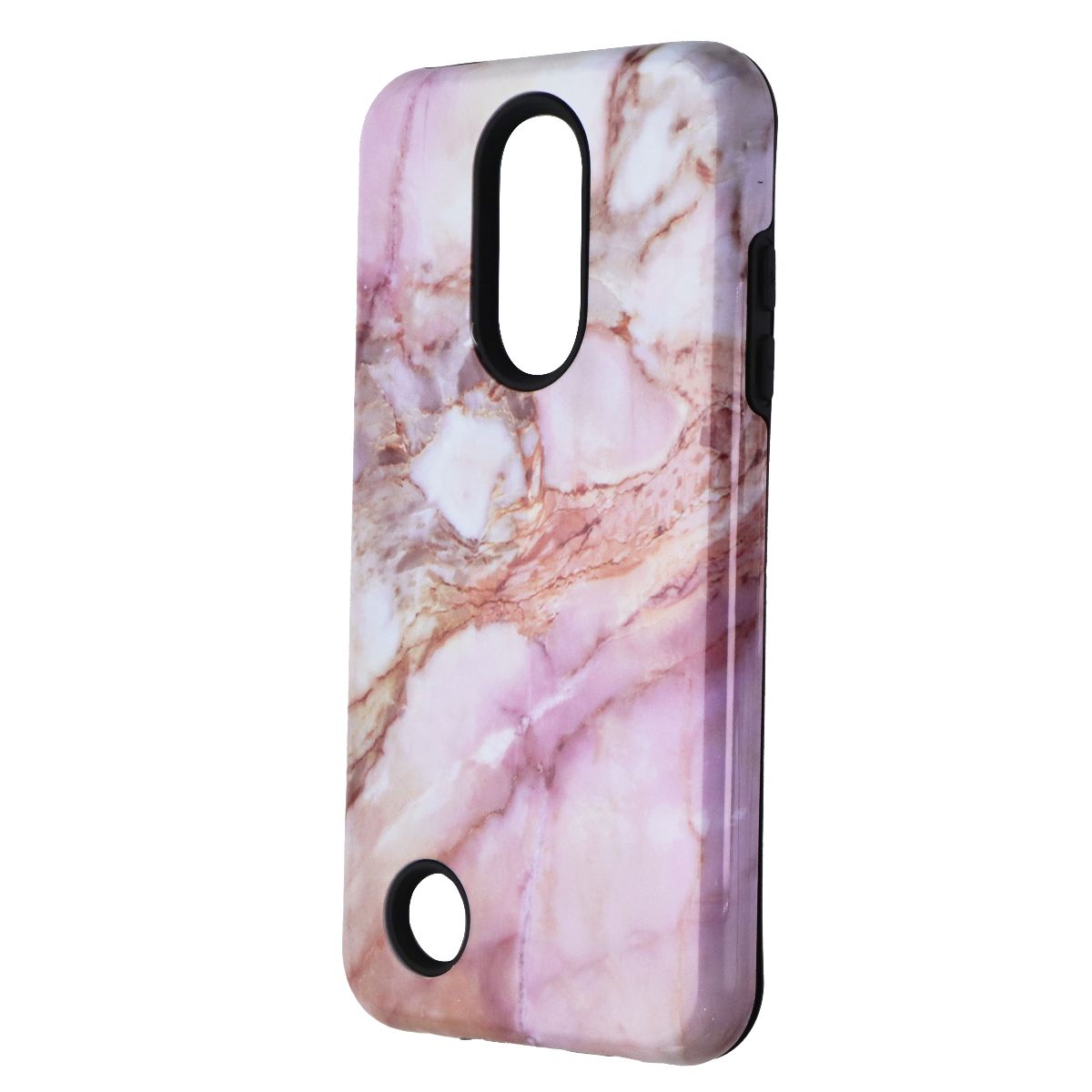 MyBat Fuse Hybrid Hard Case for LG Aristo 3/Aristo 2 - Pink/Purple Marble Cell Phone - Cases, Covers & Skins MyBat - Simple Cell Bulk Wholesale Pricing - USA Seller
