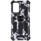 Mybat Sturdy Case with Stand for Samsung Galaxy A72 5G - Gray/Black Camouflage Cell Phone - Cases, Covers & Skins MyBat - Simple Cell Bulk Wholesale Pricing - USA Seller