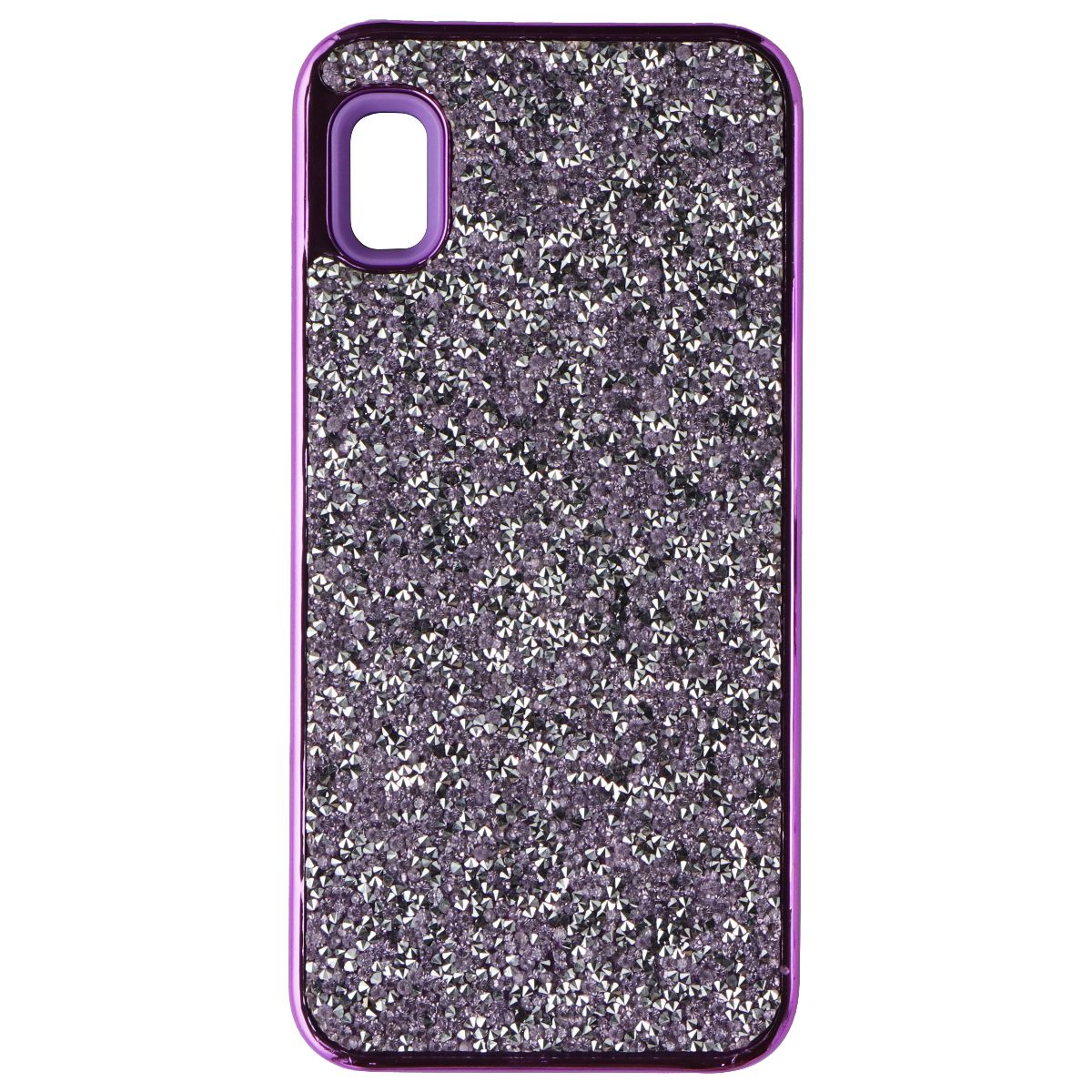 MyBat Encrusted Rhinestones Hybrid Case for Samsung Galaxy A10e - Purple Glitter Cell Phone - Cases, Covers & Skins MyBat - Simple Cell Bulk Wholesale Pricing - USA Seller