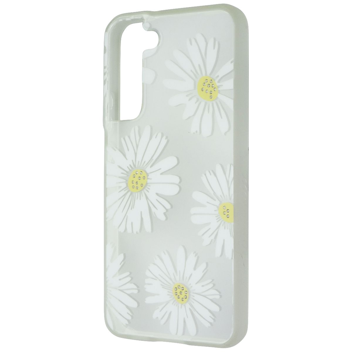 MyBat Pro Mood Series Case for Samsung Galaxy (S22+) - Happy (Clear/Daisy) Cell Phone - Cases, Covers & Skins MyBat Pro - Simple Cell Bulk Wholesale Pricing - USA Seller