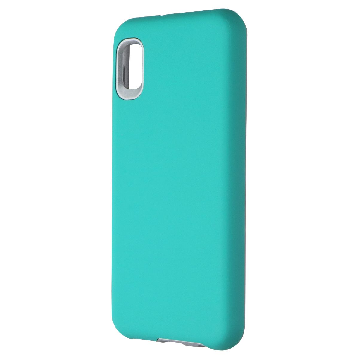 MyBat Fuse Hybrid Series Case for Samsung Galaxy A10e - Teal/Silver Cell Phone - Cases, Covers & Skins MyBat - Simple Cell Bulk Wholesale Pricing - USA Seller