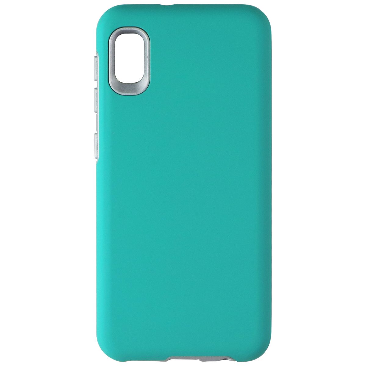 MyBat Fuse Hybrid Series Case for Samsung Galaxy A10e - Teal/Silver Cell Phone - Cases, Covers & Skins MyBat - Simple Cell Bulk Wholesale Pricing - USA Seller