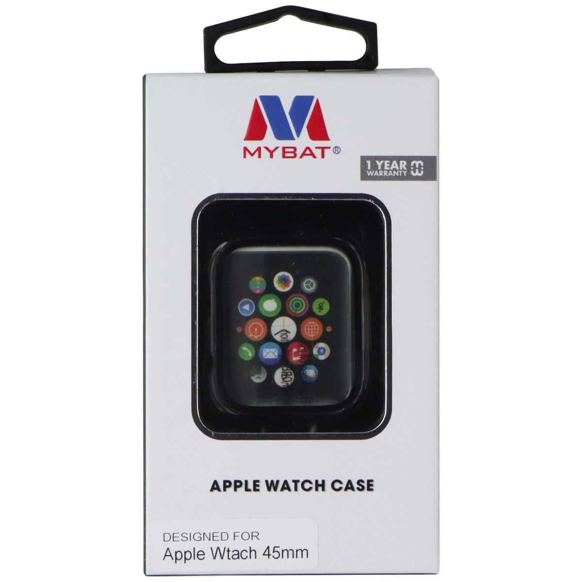 MyBat Slim Protective Case for Apple Watch 45mm - Clear Smart Watch Accessories - Smart Watch Cases MyBat - Simple Cell Bulk Wholesale Pricing - USA Seller