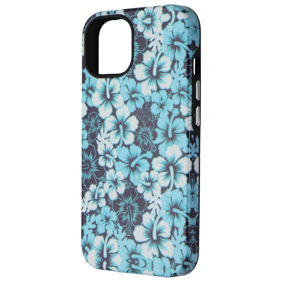 MyBat Pro Fuse Series Case for MagSafe Apple iPhone 14 - Blue Hibiscus Cell Phone - Cases, Covers & Skins MyBat Pro - Simple Cell Bulk Wholesale Pricing - USA Seller