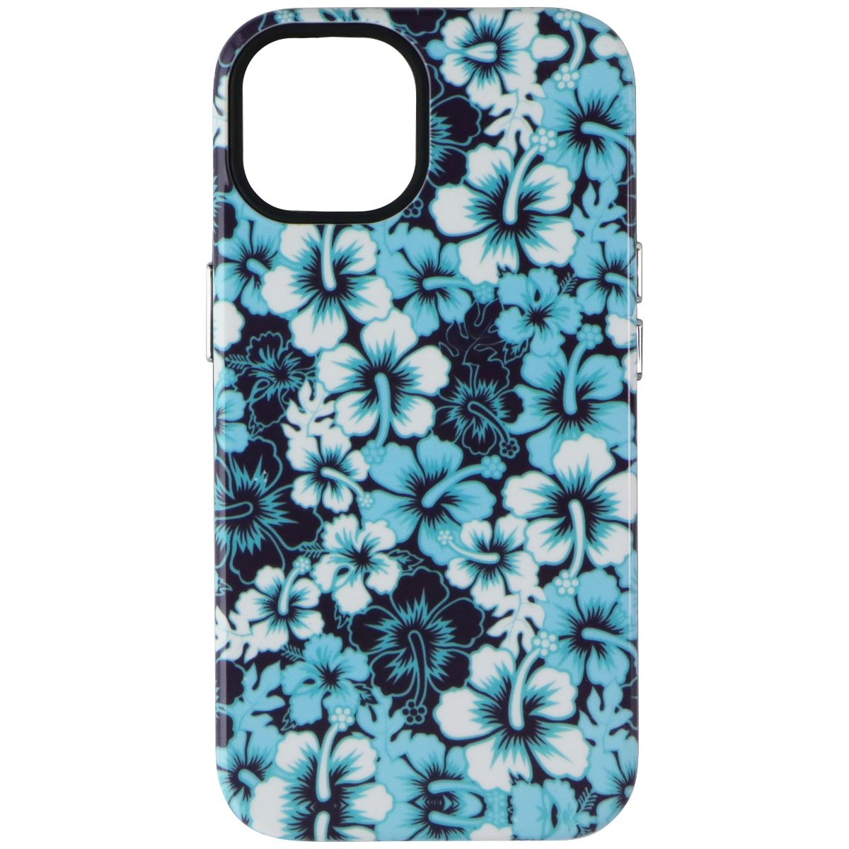 MyBat Pro Fuse Series Case for MagSafe Apple iPhone 14 - Blue Hibiscus Cell Phone - Cases, Covers & Skins MyBat Pro - Simple Cell Bulk Wholesale Pricing - USA Seller