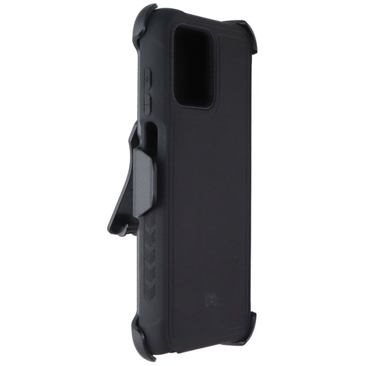 Mybat Pro Maverick Series Case + Holster for Motorola Moto G Stylus 2023 - Black Cell Phone - Cases, Covers & Skins MyBat Pro - Simple Cell Bulk Wholesale Pricing - USA Seller