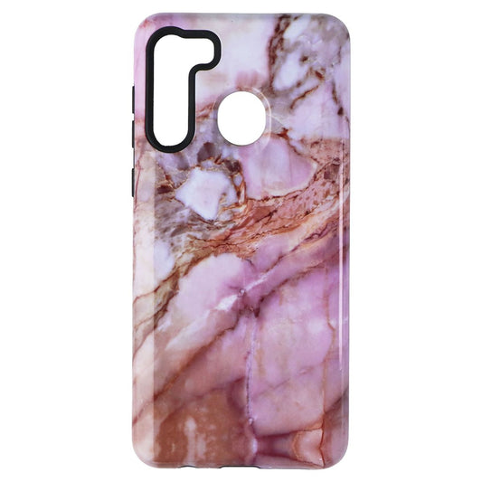 MyBat Fuse Hybrid Series Dual-Layer Case for Samsung Galaxy A21 - Pink Marble