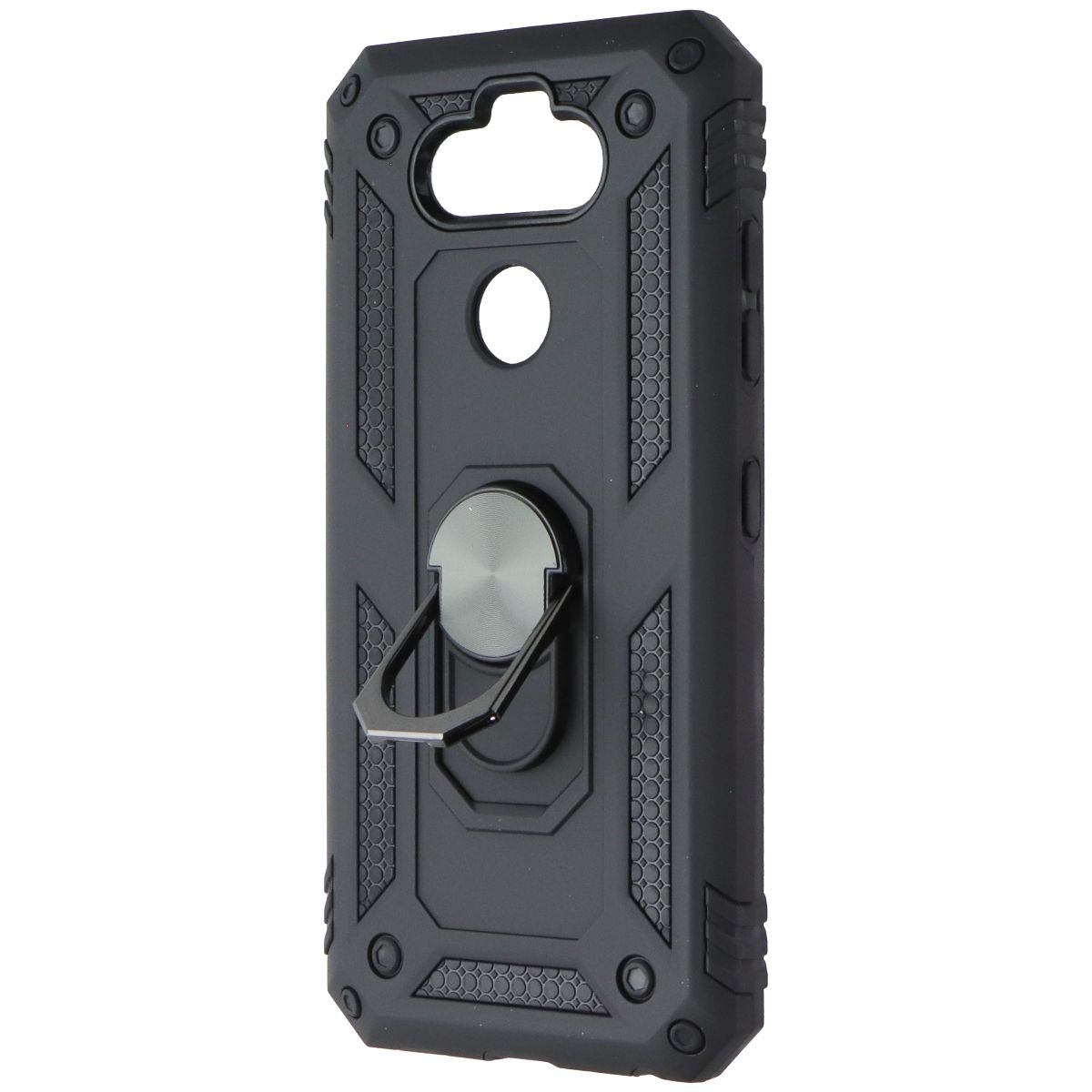 Mybat Premium Case with Ring Stand for LG K31 / Aristo 5 / Fortune 3 - Black Cell Phone - Cases, Covers & Skins MyBat - Simple Cell Bulk Wholesale Pricing - USA Seller