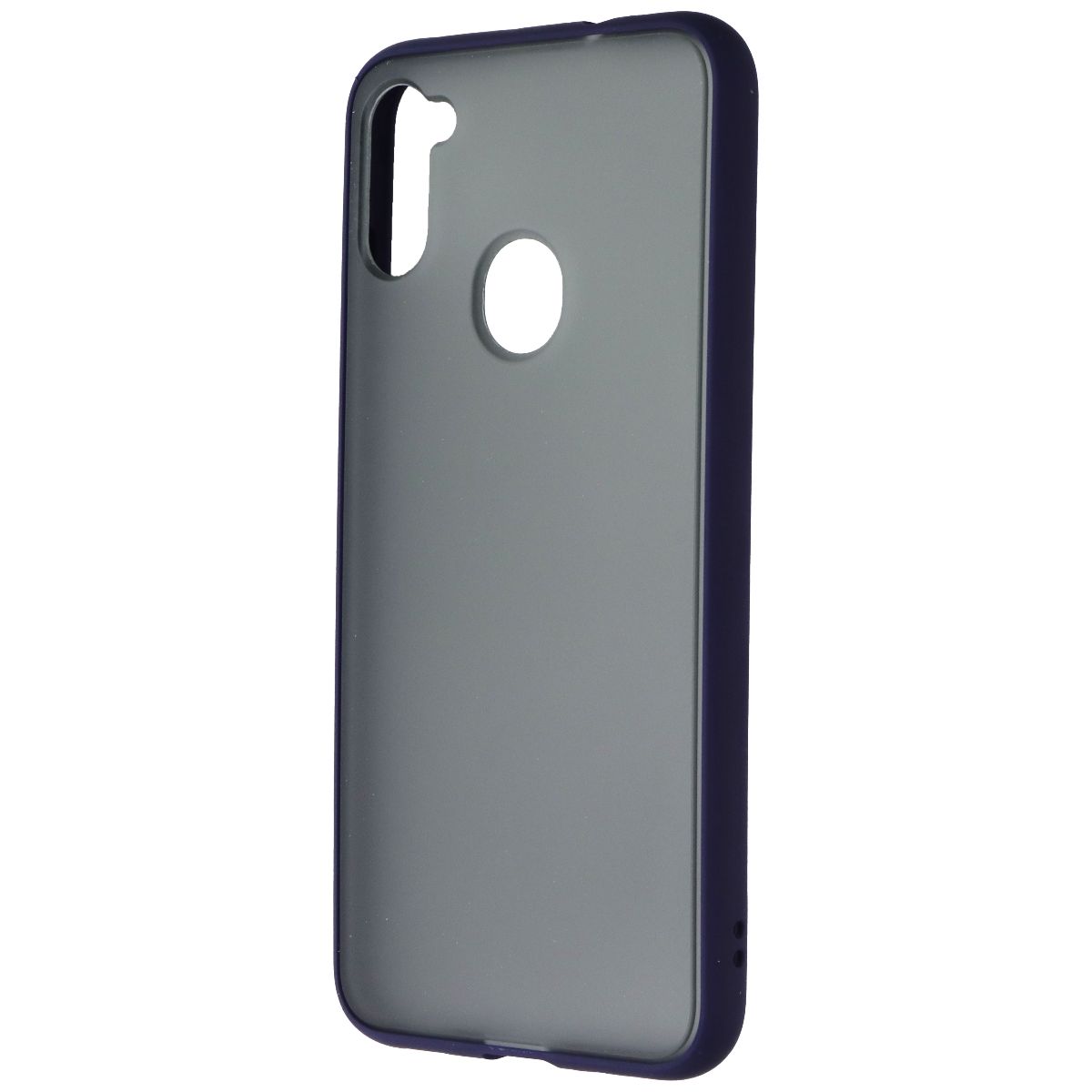 MyBat Frost Hybrid Series Case for Samsung Galaxy A11 - Smoke / Blue Cell Phone - Cases, Covers & Skins MyBat - Simple Cell Bulk Wholesale Pricing - USA Seller