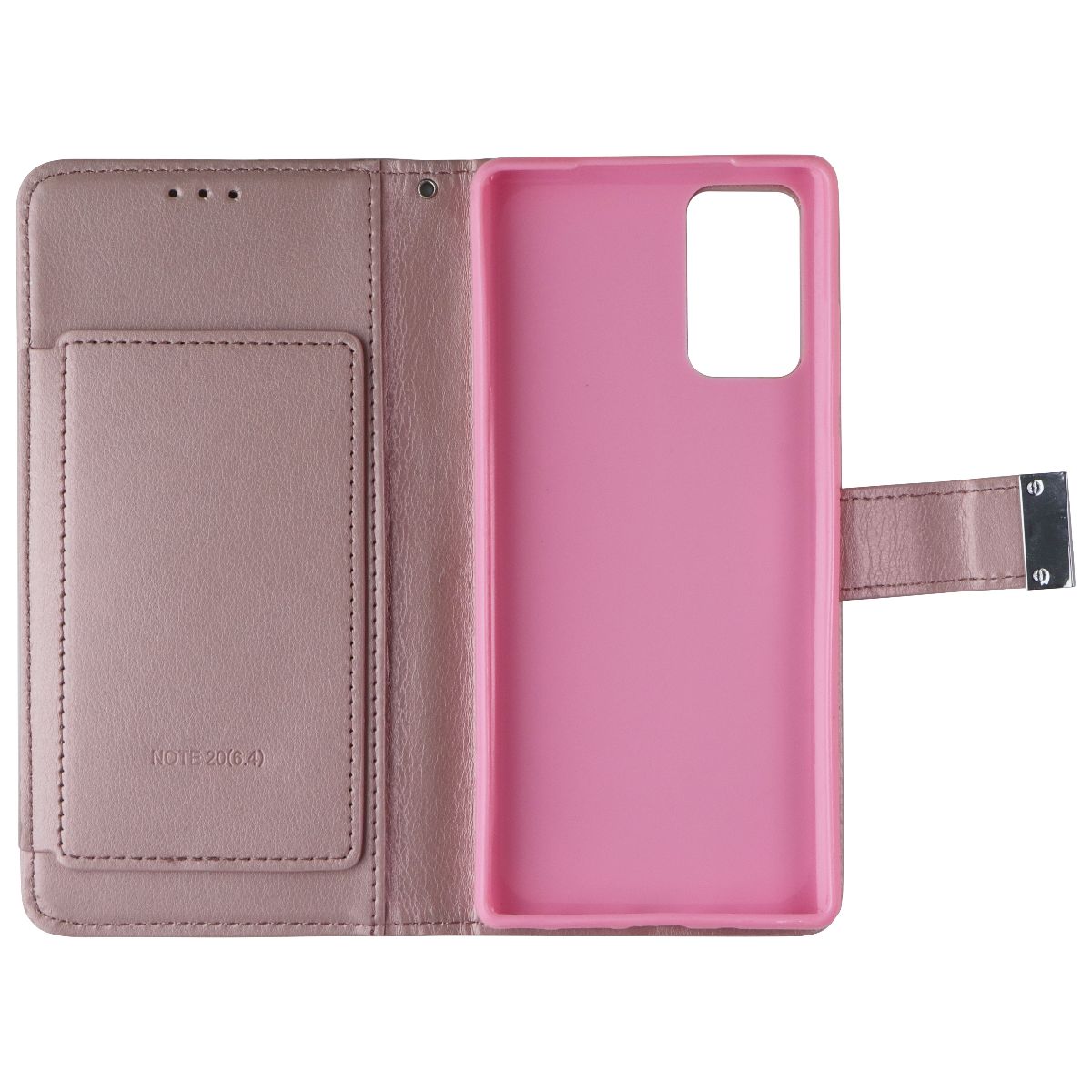 Mybat MyJacket Xtra Series Wallet for Samsung Galaxy Note 20 - Light Pink Cell Phone - Cases, Covers & Skins MyBat - Simple Cell Bulk Wholesale Pricing - USA Seller