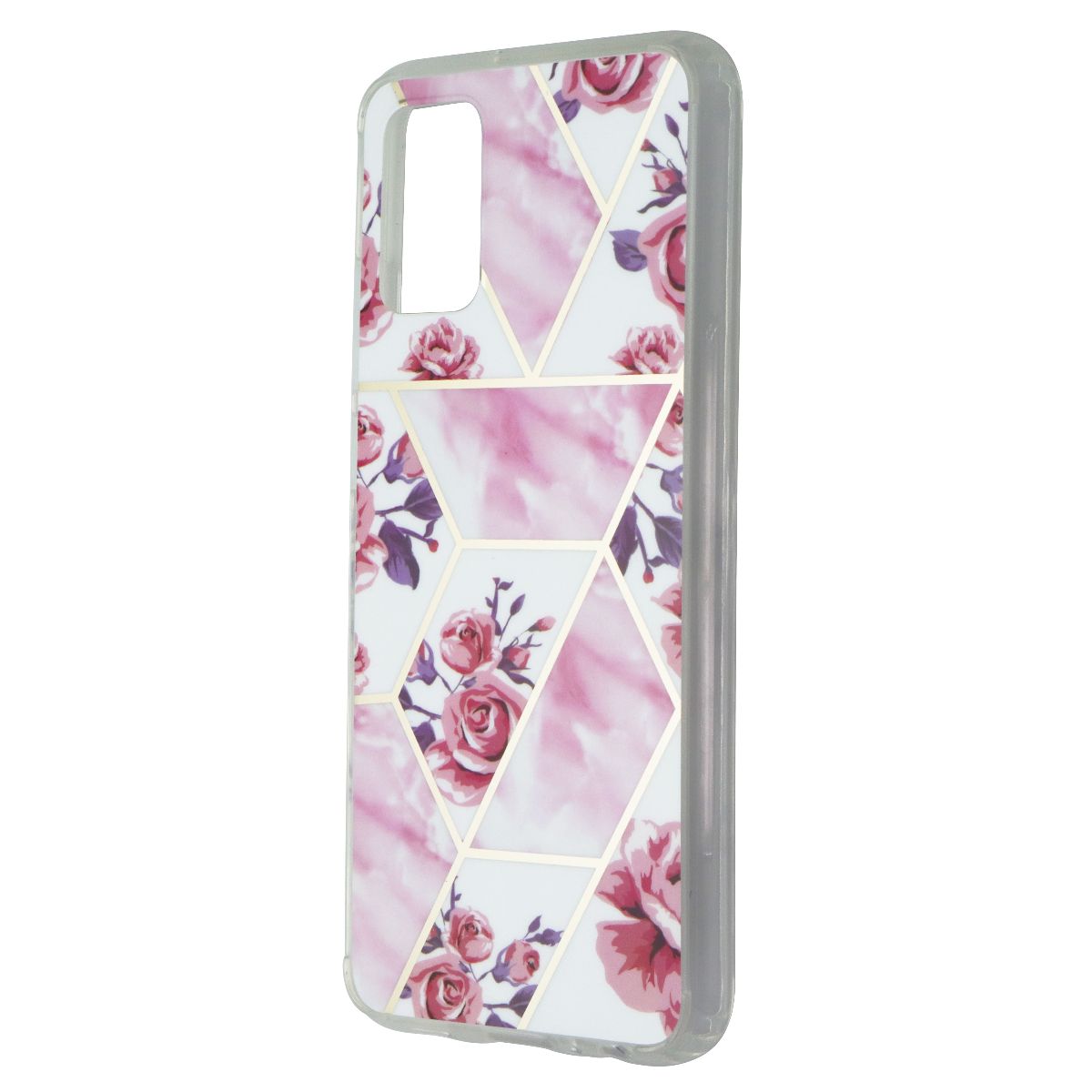 MyBat Fusion Series Protector Cover Case for Samsung Galaxy A02s - Rose Marble Cell Phone - Cases, Covers & Skins MyBat - Simple Cell Bulk Wholesale Pricing - USA Seller