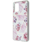 MyBat Hardshell Case for Samsung Galaxy A12 5G - Geometric Pink Roses Cell Phone - Cases, Covers & Skins MyBat - Simple Cell Bulk Wholesale Pricing - USA Seller