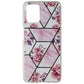 MyBat Hardshell Case for Samsung Galaxy A12 5G - Geometric Pink Roses Cell Phone - Cases, Covers & Skins MyBat - Simple Cell Bulk Wholesale Pricing - USA Seller