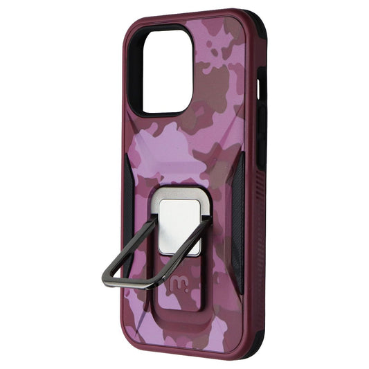 MyBat Pro Stealth Series Case with Kickstand for Apple iPhone 13 Pro - Plum Camo Cell Phone - Cases, Covers & Skins MyBat Pro - Simple Cell Bulk Wholesale Pricing - USA Seller