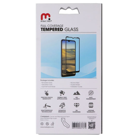 MyBat Pro Full Coverage Tempered Glass for Motorola Moto G Pure Cell Phone - Screen Protectors MyBat Pro - Simple Cell Bulk Wholesale Pricing - USA Seller