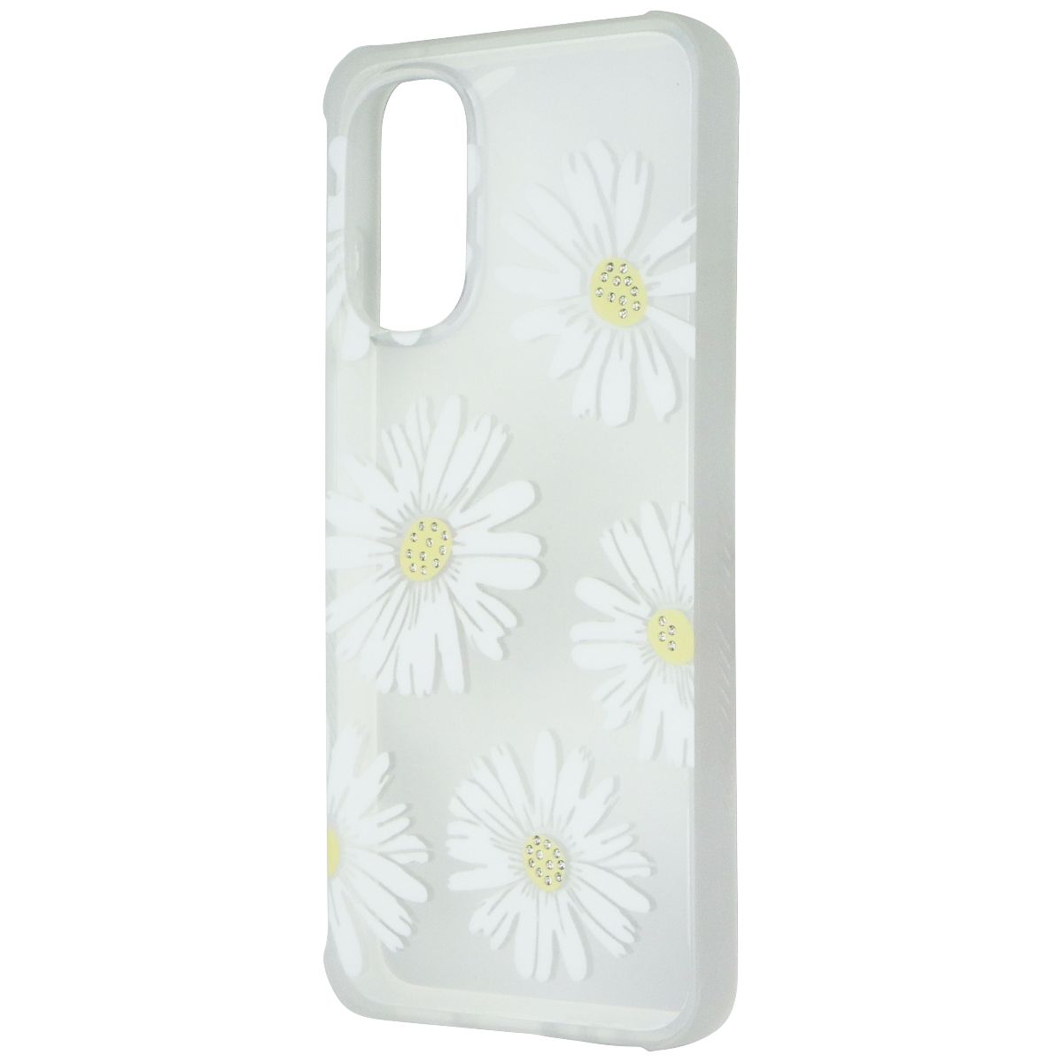 MyBat Pro Mood Series Hard Case for Motorola Moto G 5G (2022) - Daisies/Clear Cell Phone - Cases, Covers & Skins MyBat Pro - Simple Cell Bulk Wholesale Pricing - USA Seller
