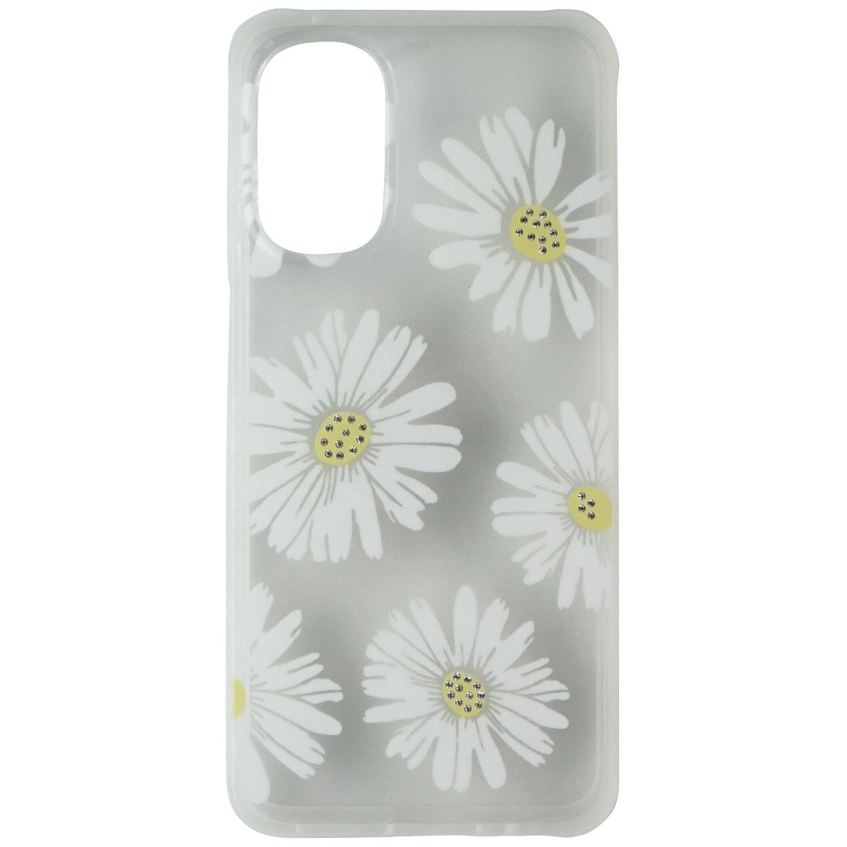 MyBat Pro Mood Series Hard Case for Motorola Moto G 5G (2022) - Daisies/Clear Cell Phone - Cases, Covers & Skins MyBat Pro - Simple Cell Bulk Wholesale Pricing - USA Seller