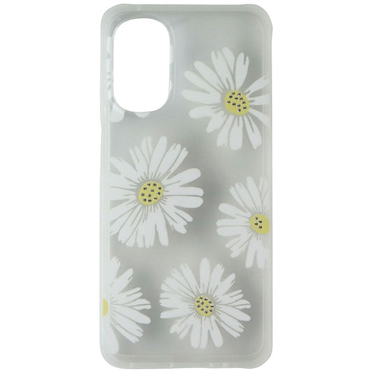 MyBat Pro Mood Series Hard Case for Motorola Moto G 5G (2022) - Daisies/Clear Cell Phone - Cases, Covers & Skins MyBat Pro - Simple Cell Bulk Wholesale Pricing - USA Seller